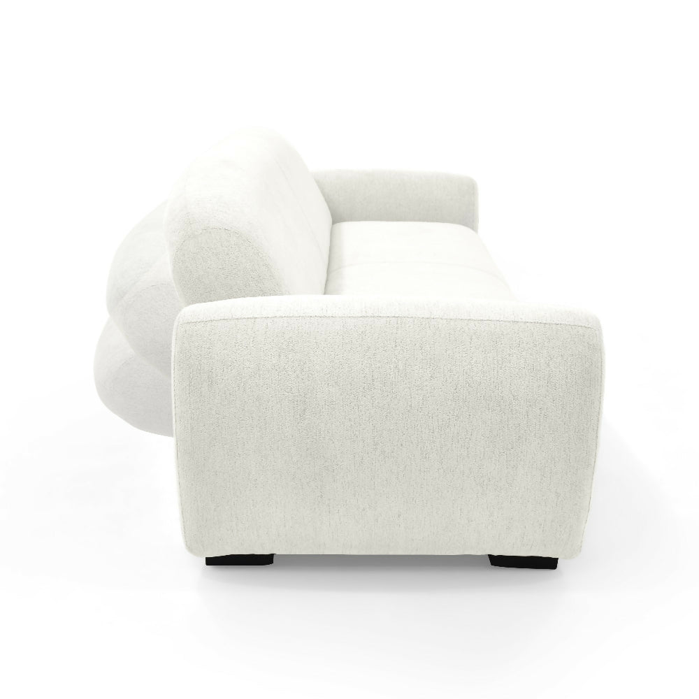 Sofa Cama Auren 240x88x85 cm Con Brazos Removibles Tela Mix