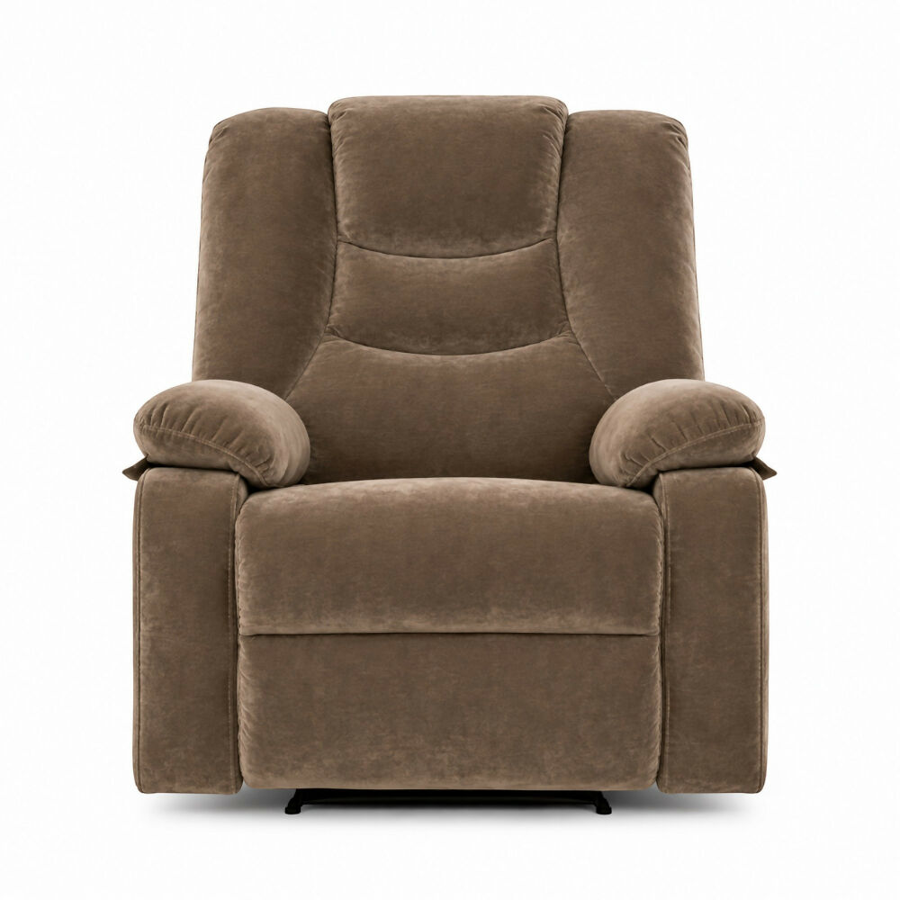 Silla Reclinable Beige Kalerin Microfibra
