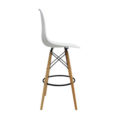 Butaco Eames Tipo Bar - Blanca