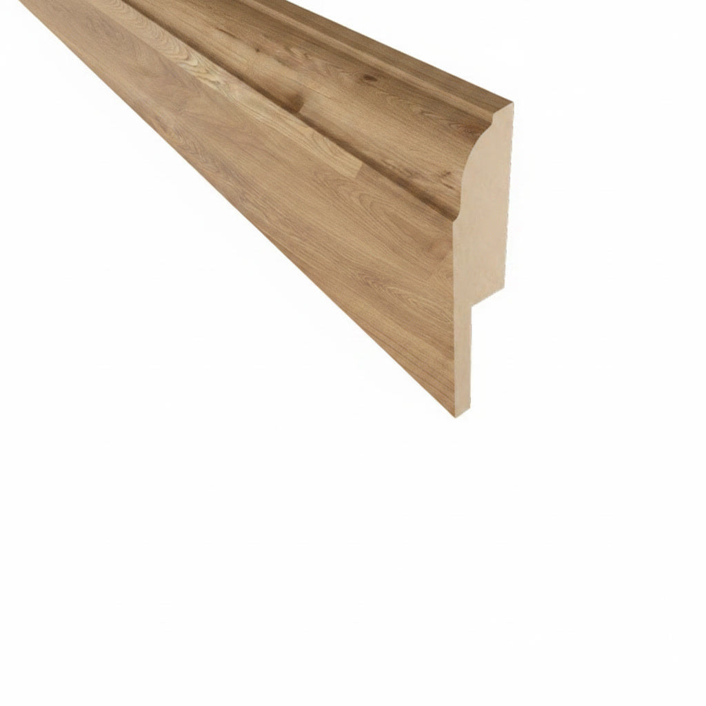 Guarda escoba (zocalo) roble arena 80x15x2400 mm  / por unidad