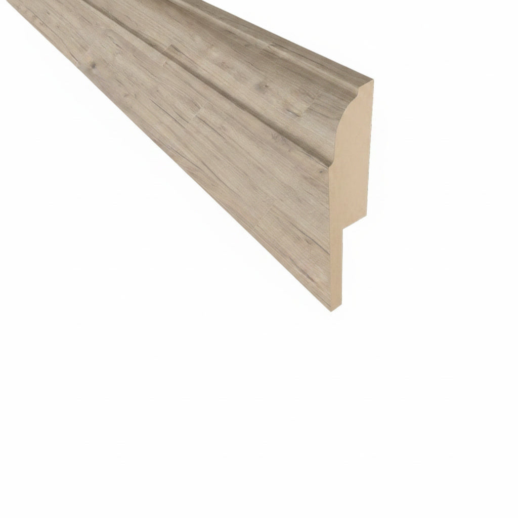 Guarda escoba (zocalo) roble duna 80x15x2400 mm  / por unidad