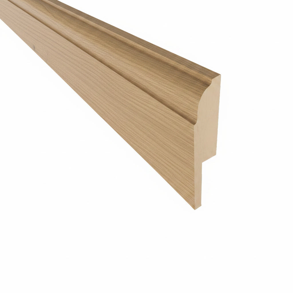 Guarda escoba (zocalo) roble montana 80x15x2400 mm  / por unidad