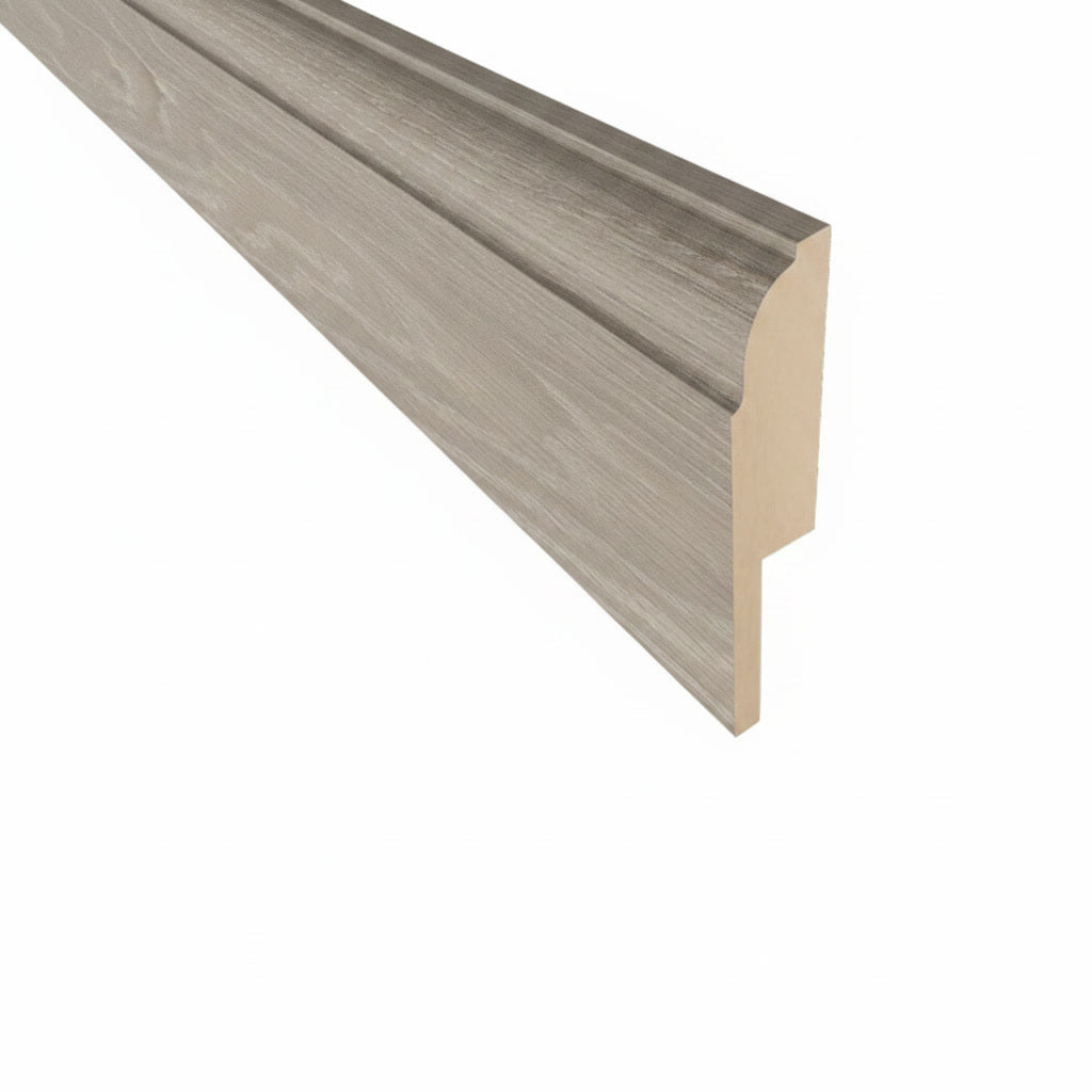 Guarda escoba (zocalo) roble niebla 80x15x2400 mm  / por unidad