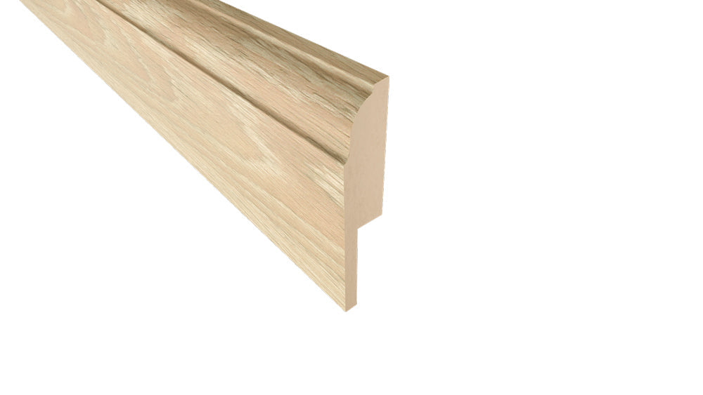 Guarda escoba  (zocalo) roble pistacho 80x15x2400 mm / por unidad