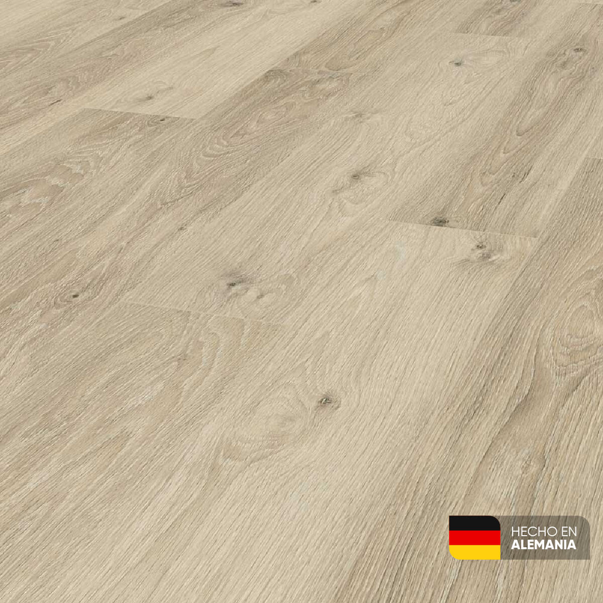 Piso laminado Roble Pistacho 7 mm AC3 23-31 para interiores por caja (2.47M²)