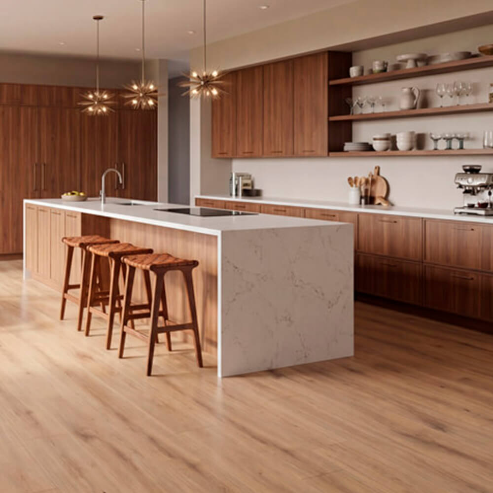 Piso laminado orgánico Roble Lino 7 mm AC5 para interiores por caja (2.26M²)