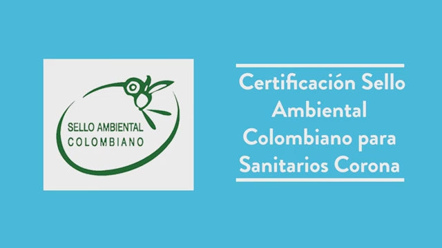 Cargar vídeo: Sanitario Corona Smart Alongado Blanco