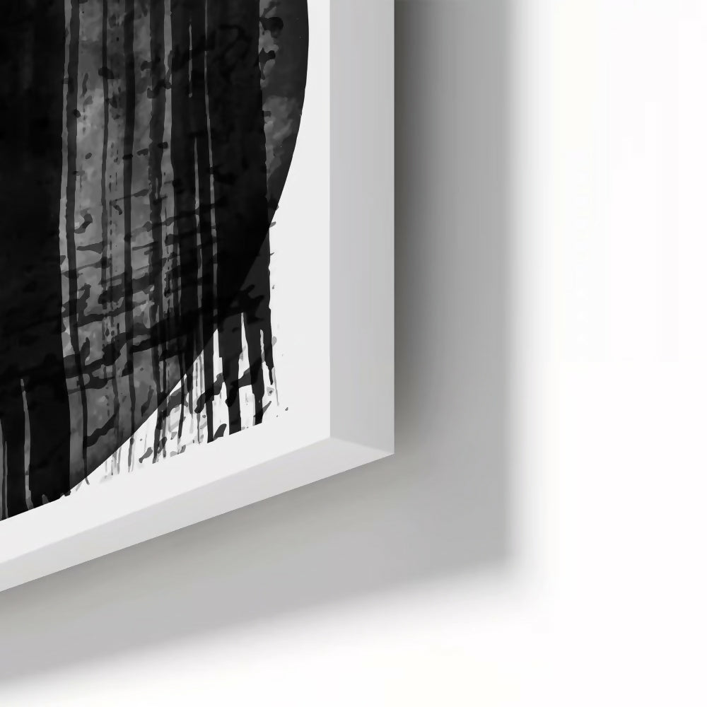 Cuadros Decorativos Triptico Black Modern 37x50