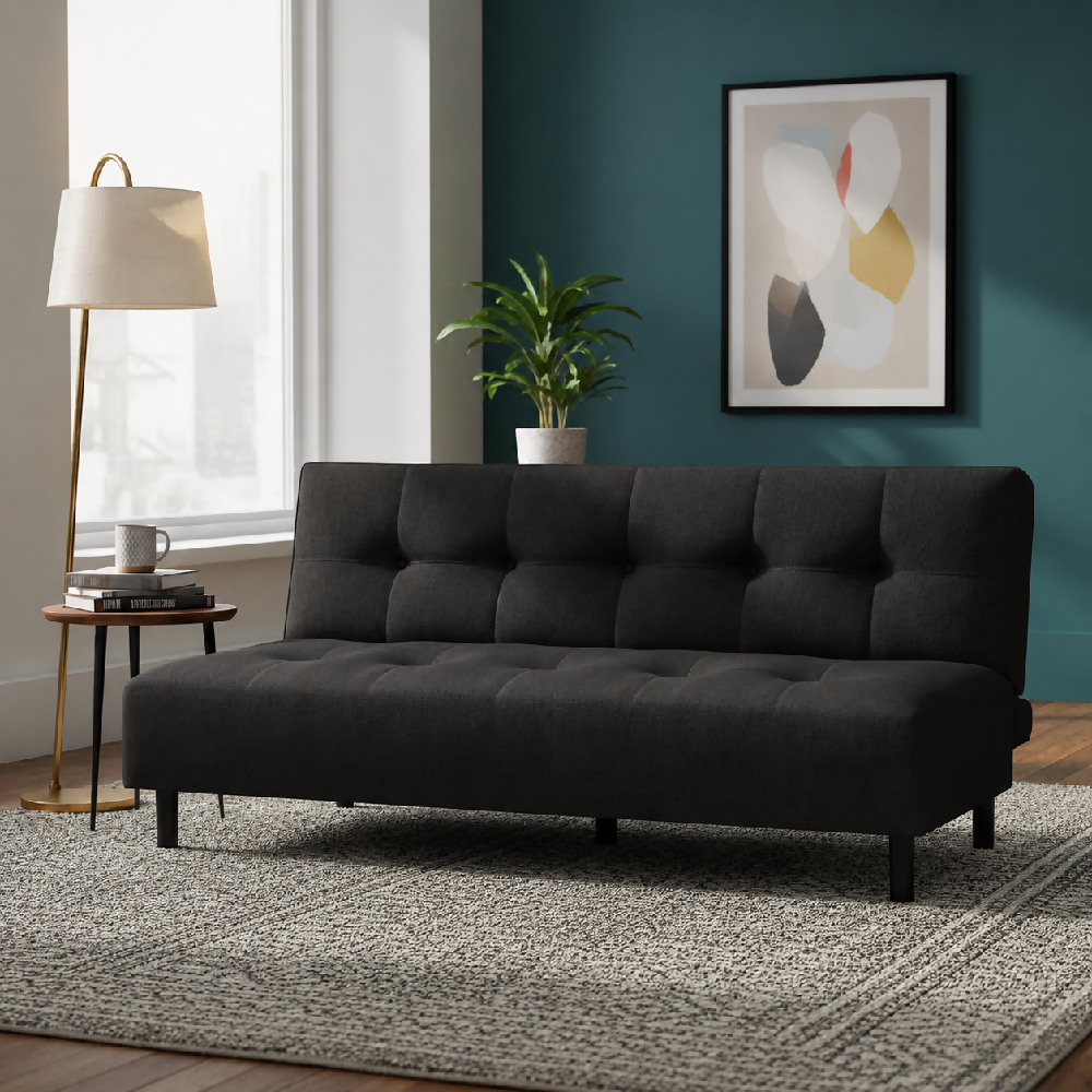 Sofá Cama Mauro Tela Negro