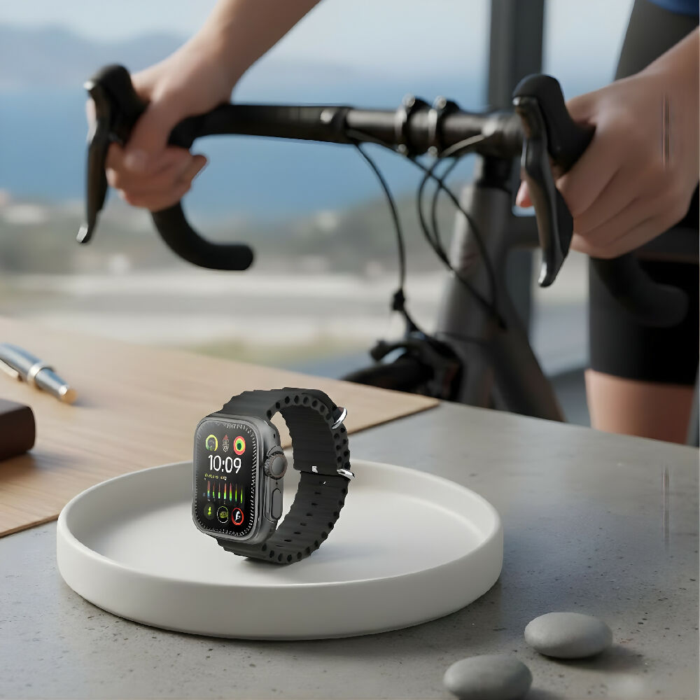 Smartwatch IW10 Ultra Mini Negro Bluetooth Reloj Inteligente Pequeño Con Pantalla HD, Frecuencia Cardíaca Y Batería Duradera