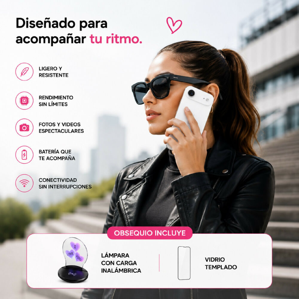 Celular Apple IPhone Air 256gb + Obsequio Lámpara Carga Inalámbrica Y Vidrio Blanco