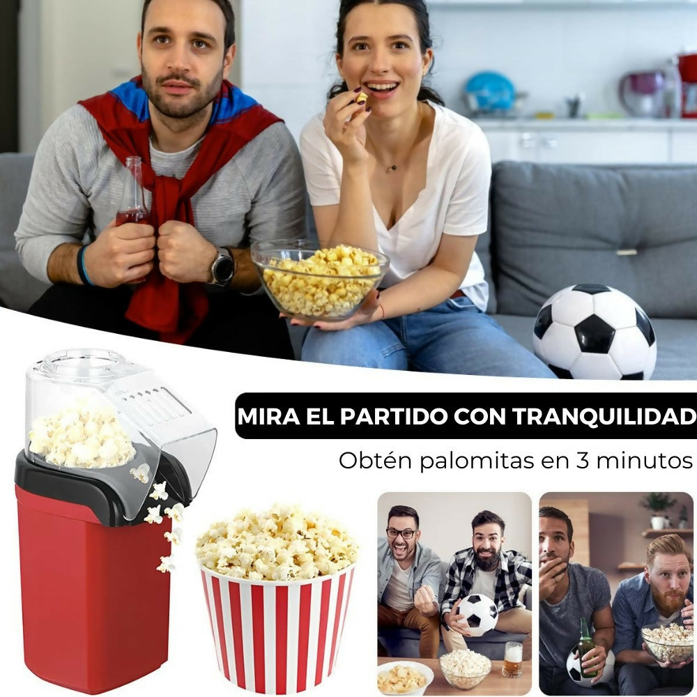 Crispetera Máquina para Hacer Palomitas de Maíz Pira Pop Corn