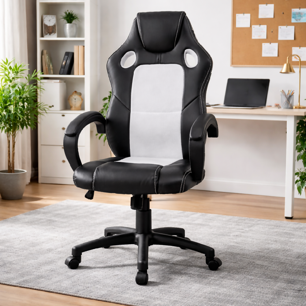 Silla gamer Doom Blanca