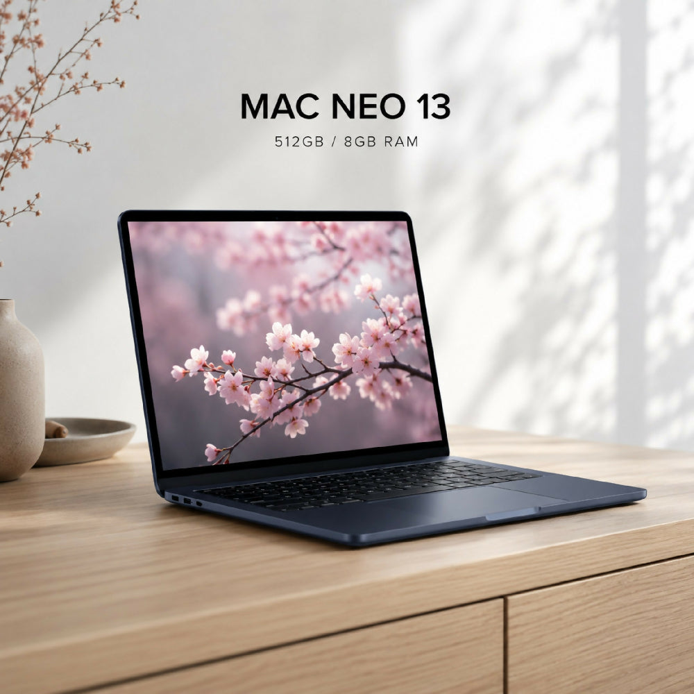 Macbook Neo 13 Pulgadas 512GB/8GB Ram Laptop Apple De Gran Almacenamiento Negro
