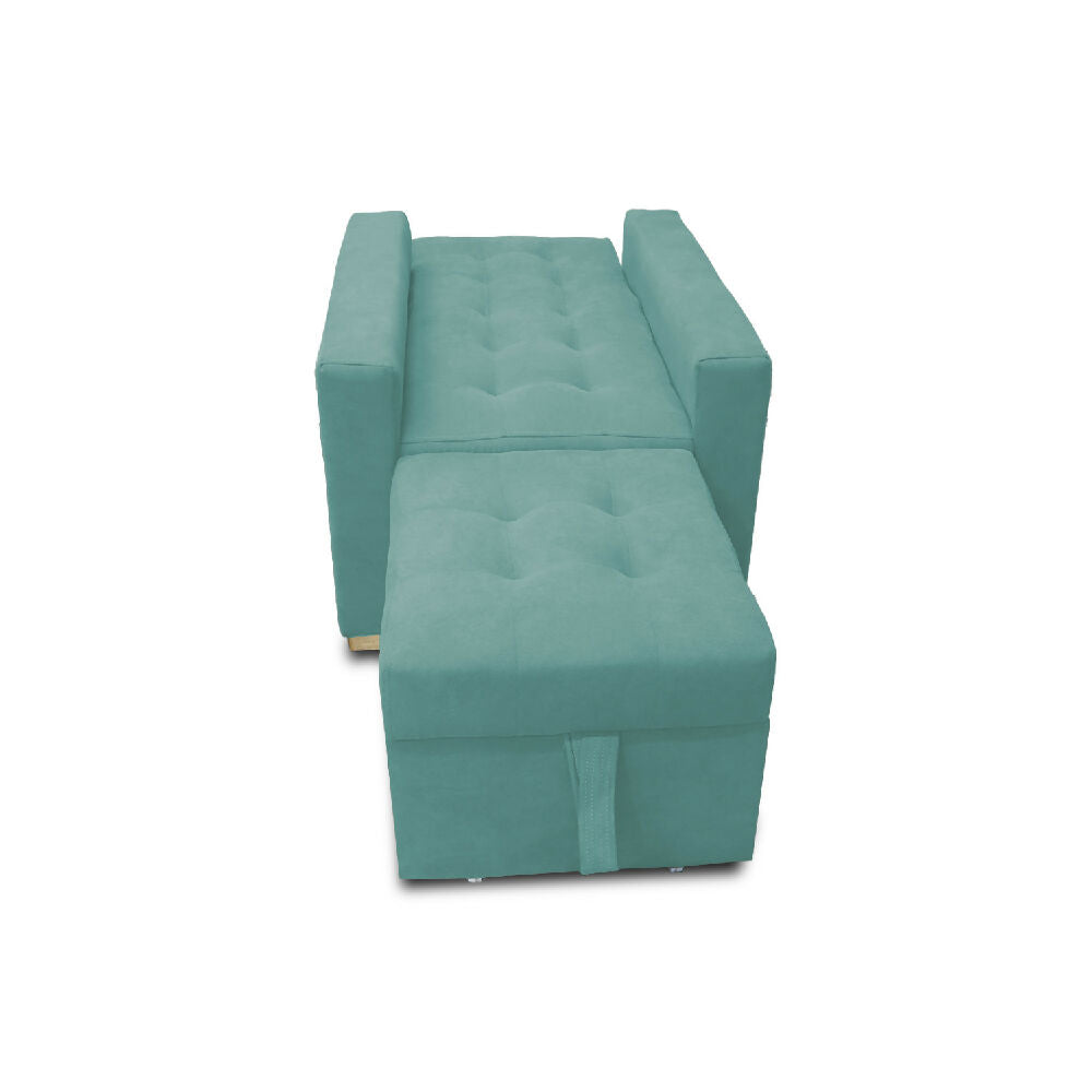 Poltrona Mood Multifuncional Reclinable Menta