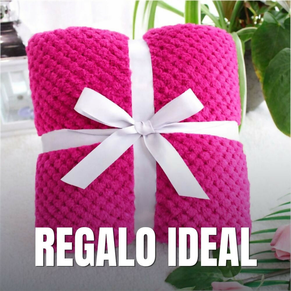 Cobija manta fucsia