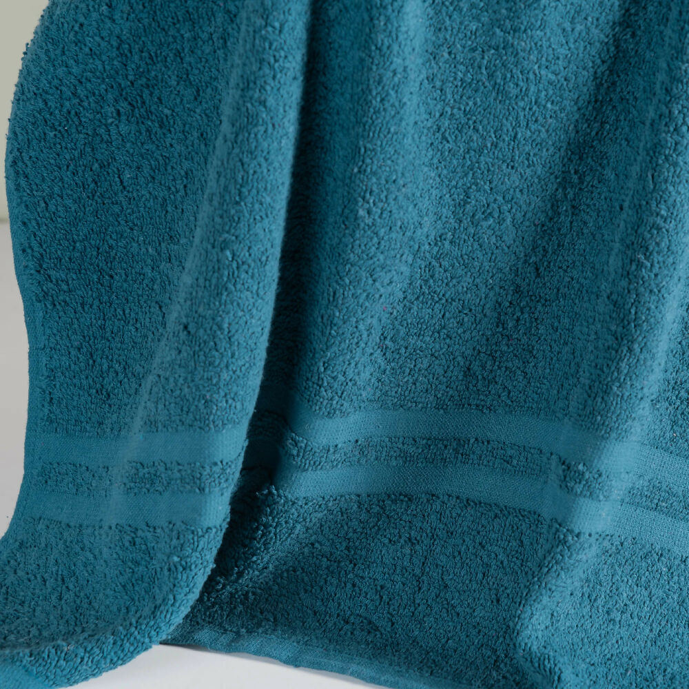 Toalla de Baño Caribe, en Algodón 100%, Turquesa, de 70 x 140 cm