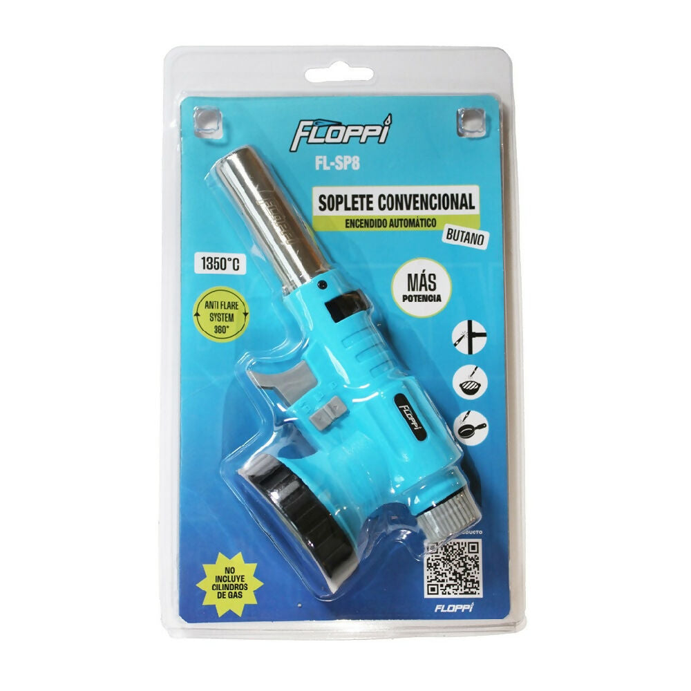 Kit Floppi Soplete FL-SP8 + GAS BUTANO RG7
