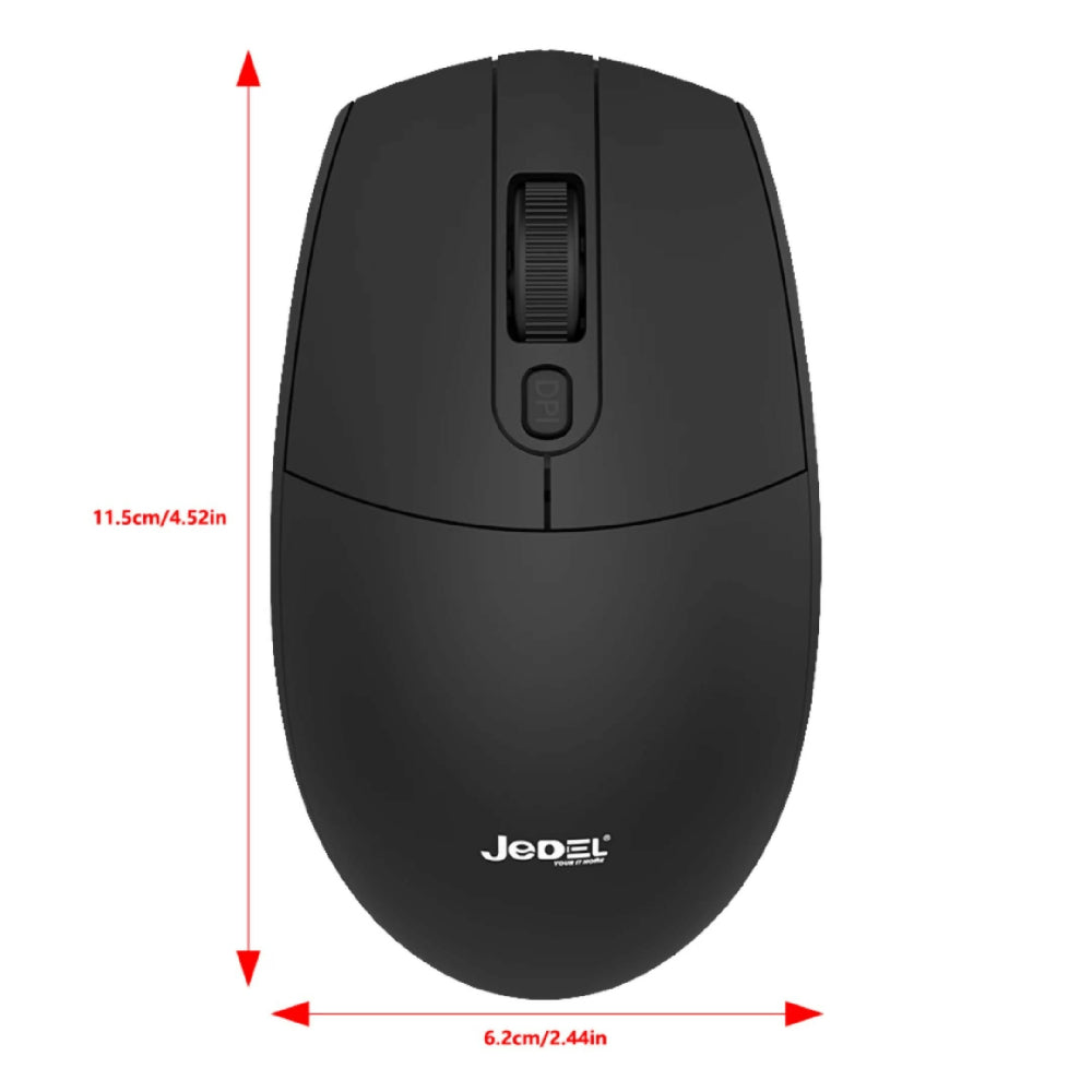 Mouse Inalámbrico Jedel W927 De 2.4GHz Con Conexión USB