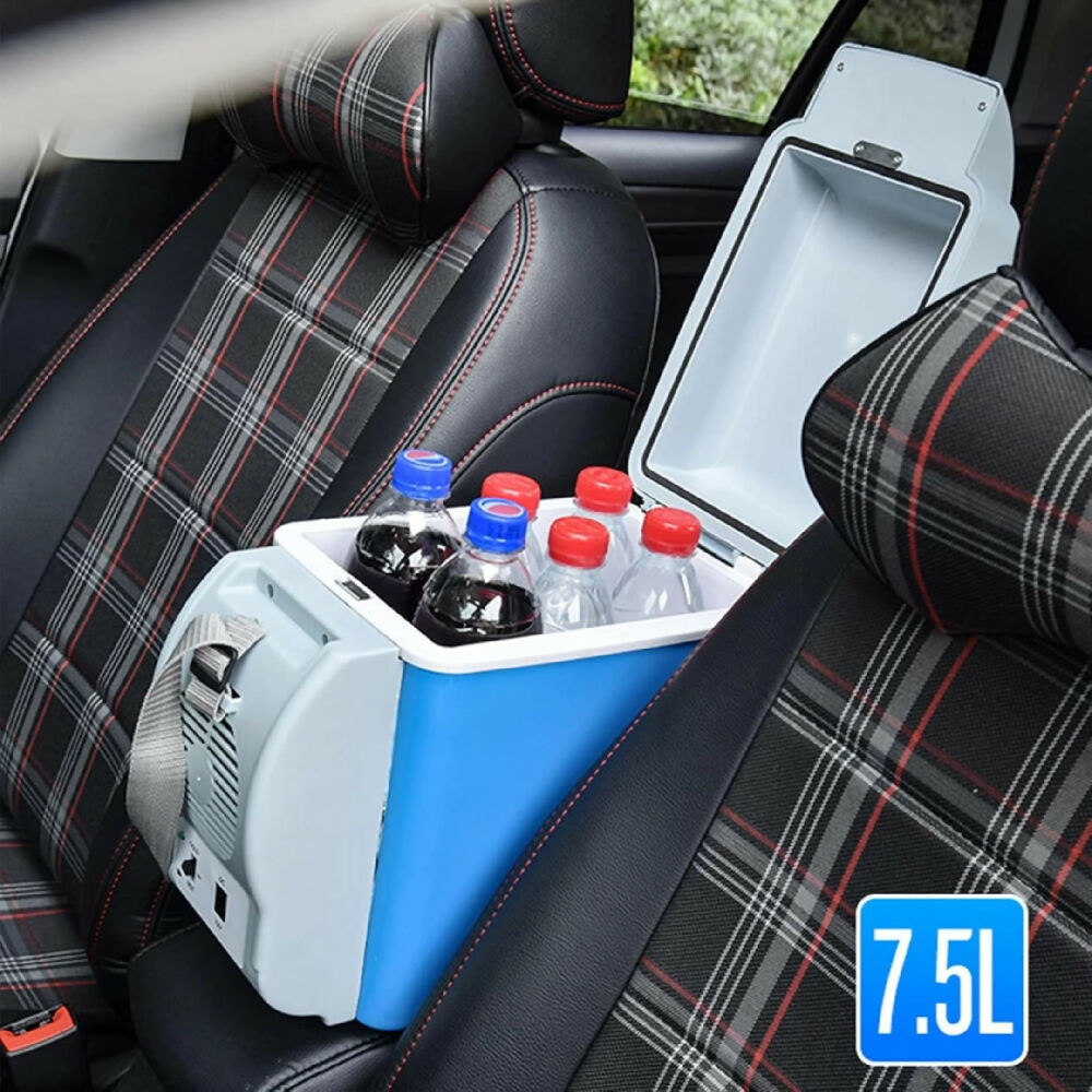 Nevera Para Carro Portable Refrigerator For Car Vehicle Cooler Fridge 7.5L