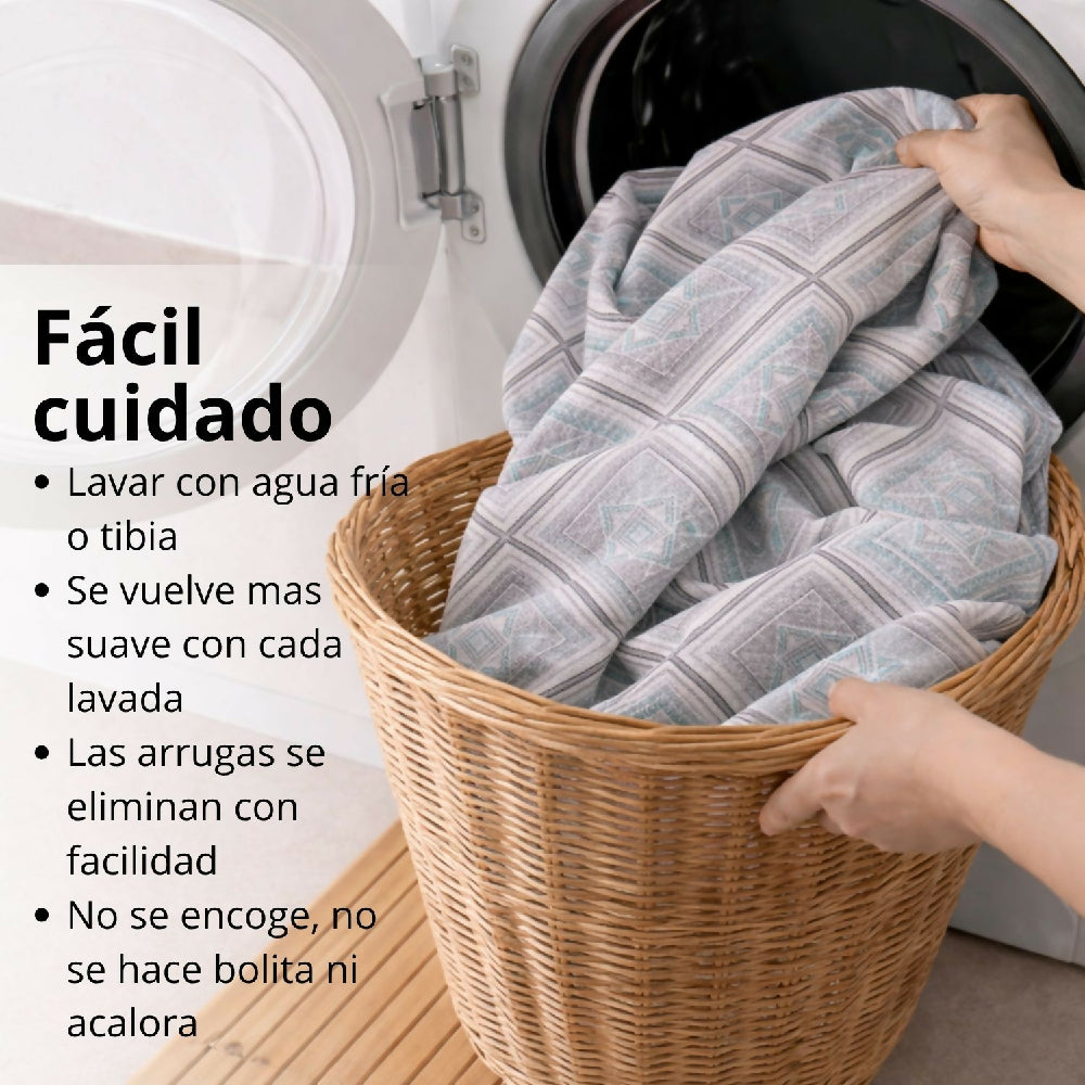 Juego de Sabana Doble Estampada 13