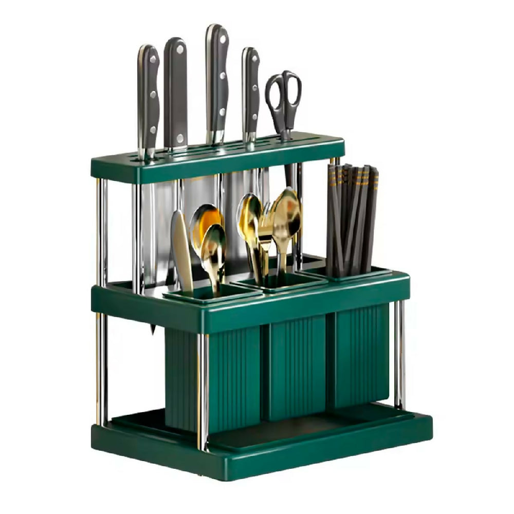 Soporte De Cuchillos y Utensilios Escurridor Cubiertos Cocina PTZ94 9