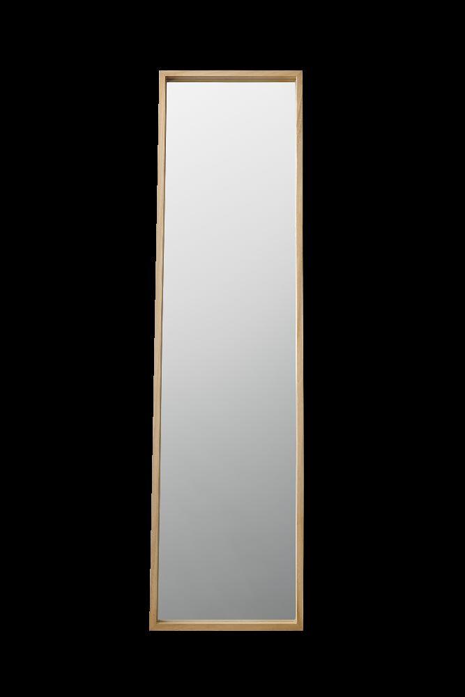 Espejo De Cuerpo Entero Madera Pino 150x40 cm De Piso