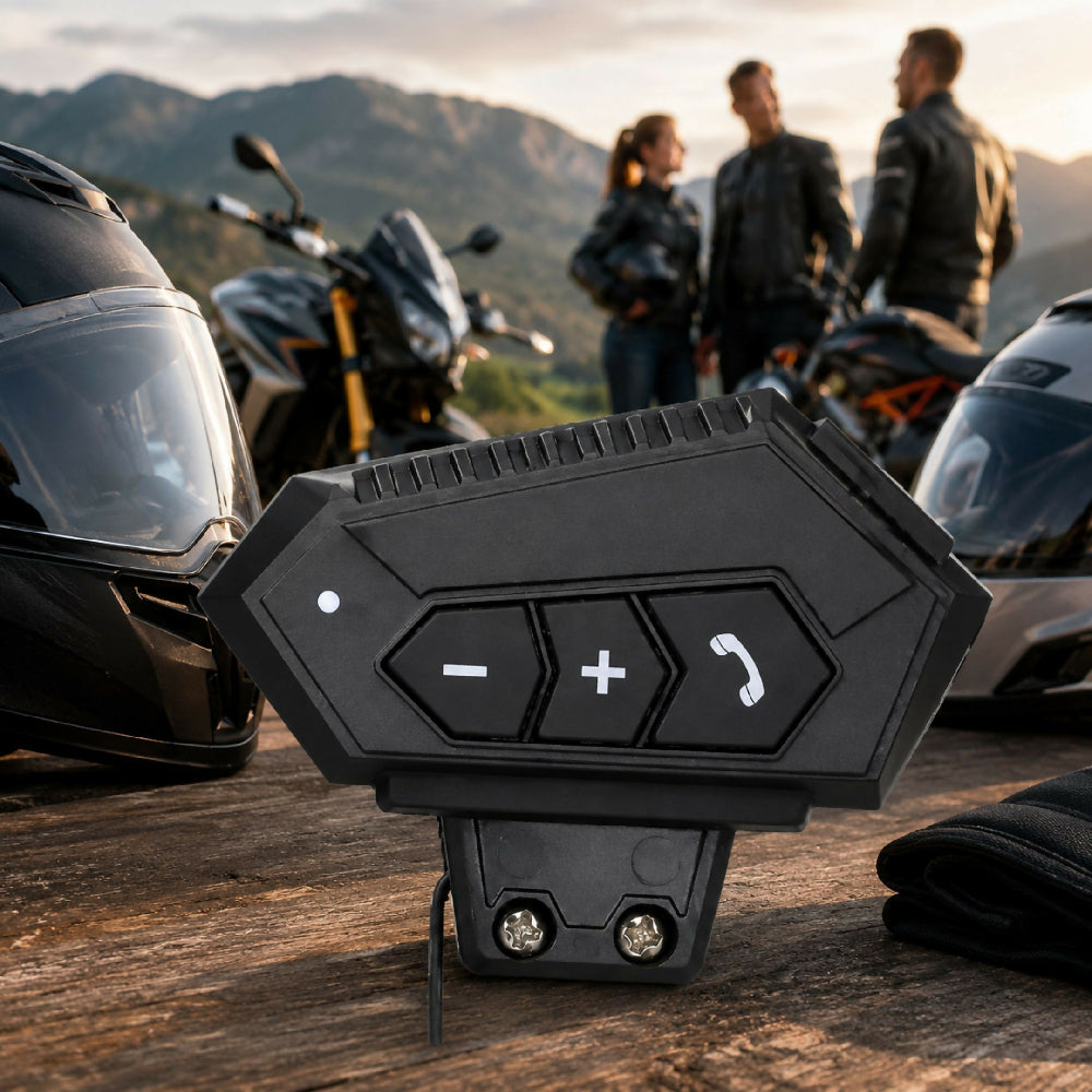 Intercomunicador De Casco Moto BT12 Bluetooth Manos Libres