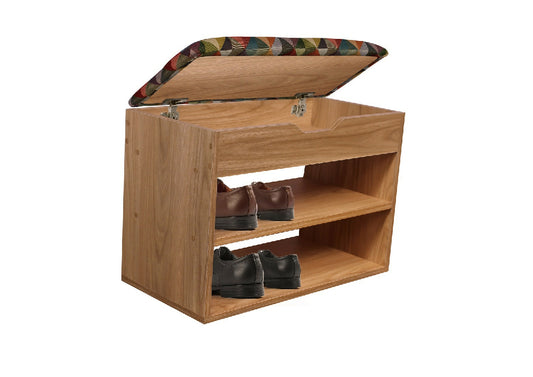 Mueble Organizador Zapatero (43x60x30) Fresno Tapizado Colors