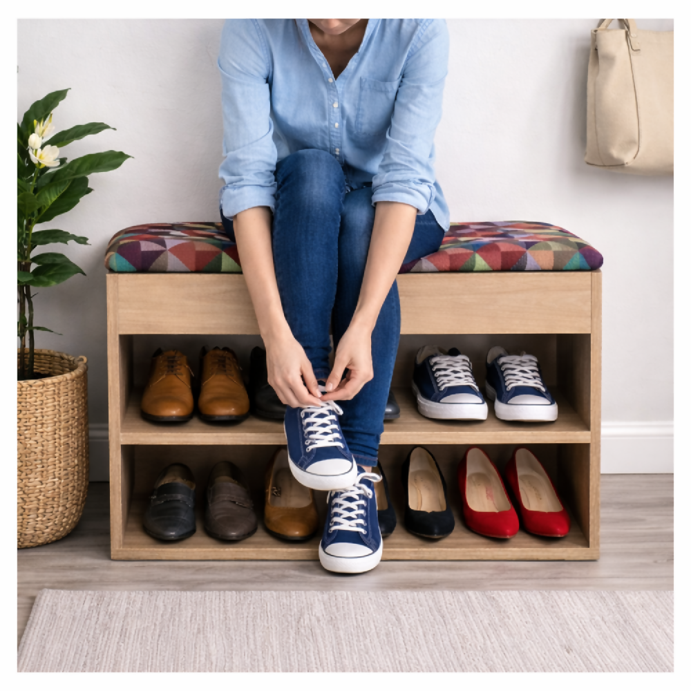 Mueble Organizador Zapatero 43x60x30 Madera