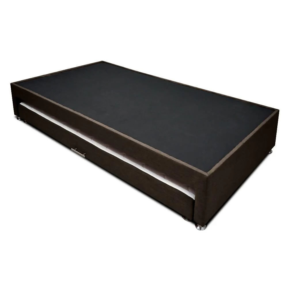 Cama Tarima nido Dreamer Tela Café 140X190 Cms