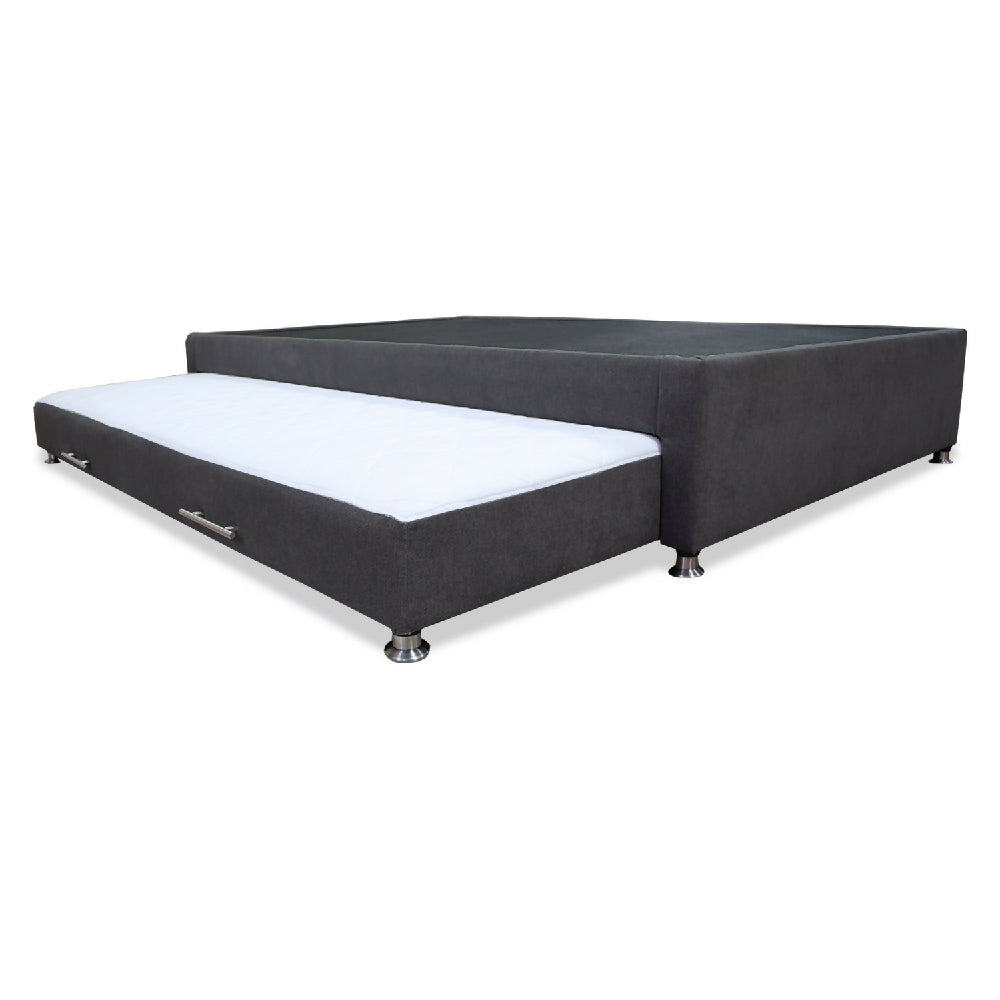 Cama Tarima Nido Kunz 120x190 Semidoble Gris Oscuro