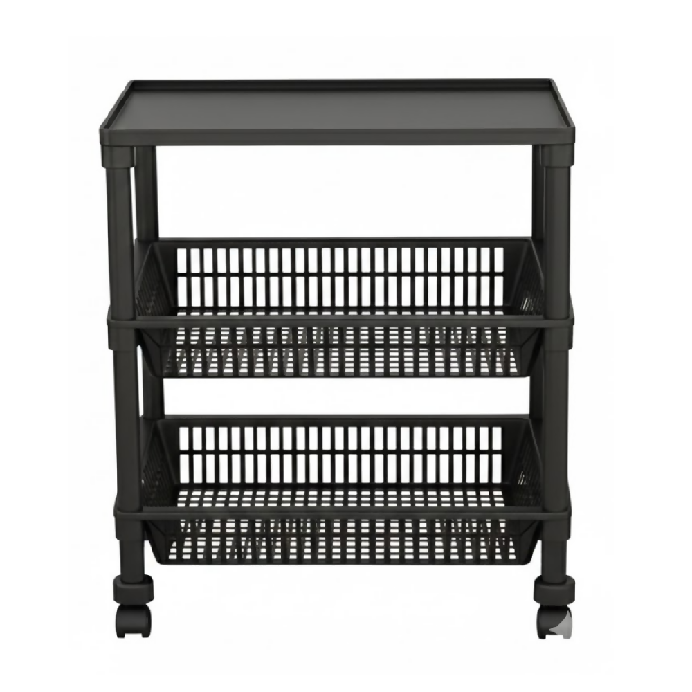 Carrito Organizador 3 Niveles Con Ruedas Multiusos YH6710-3A