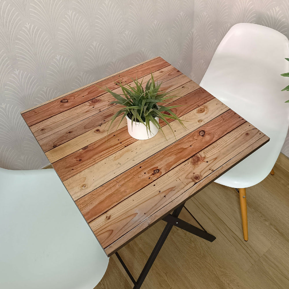 Mesa Plegable Metálica Cuadrata