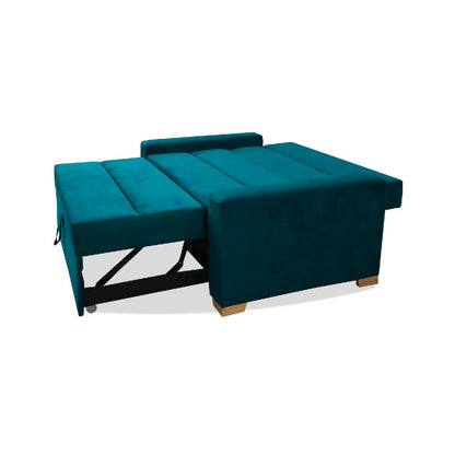 Sofacama Vogel Multifuncional Carrito Turquesa + Cojines Decorativos