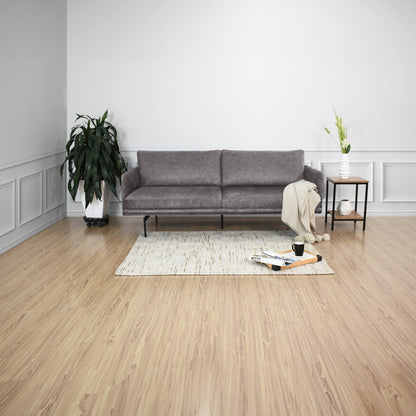 Sofa Mubi Tela Poliester Gris