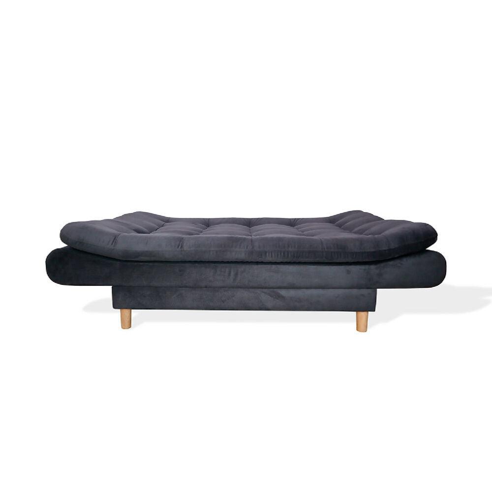 Sofá Cama Meier Gris + Cojines