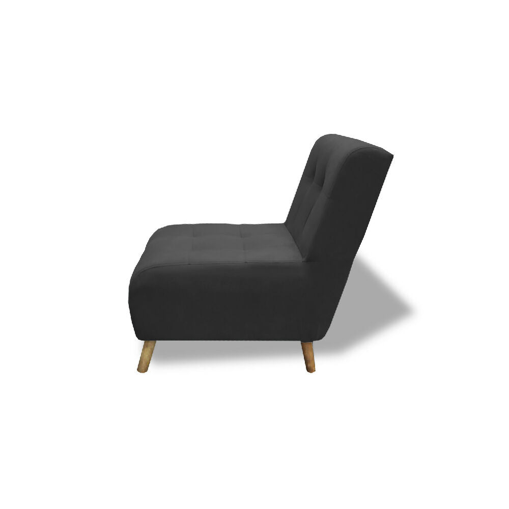 Poltrona Fija Milan Gris Oscuro
