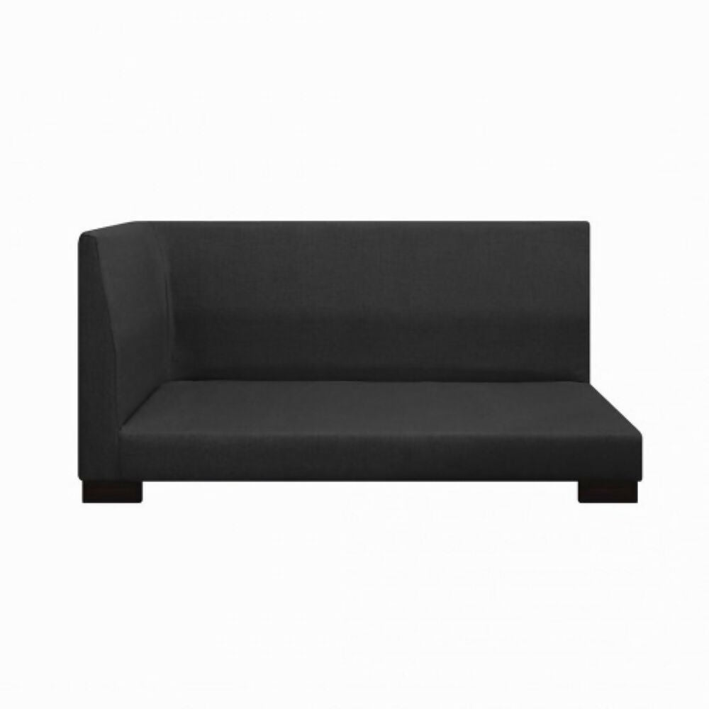 Sala Cama Sterimberg En Tela Negro - Amoblando
