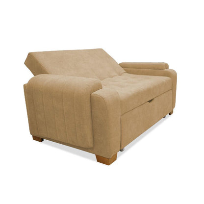 Sofacama Hartmann Multifuncional Carrito Reclinable Camel