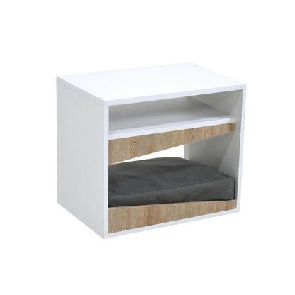 Mesa de Noche Agatha Cojin Blanco