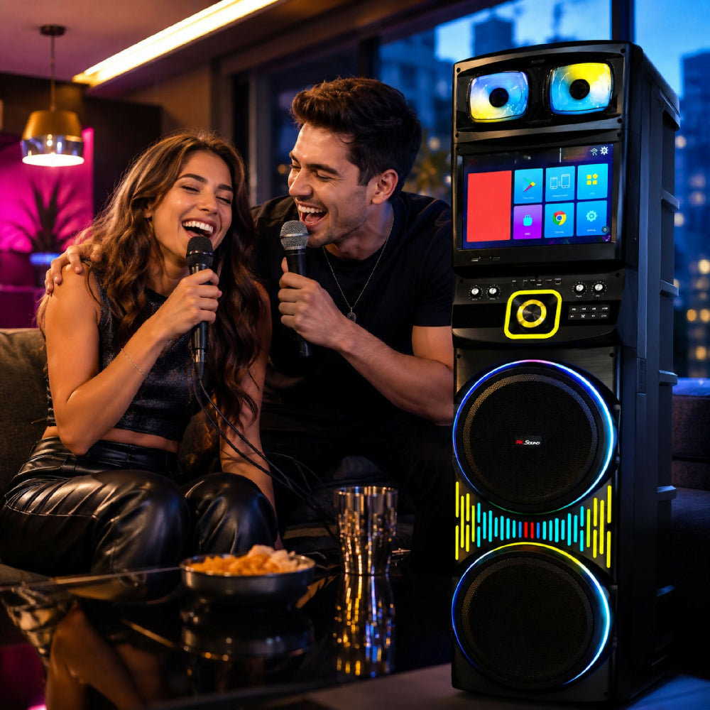 Cabina De Sonido Profesional Recargable Tu Karaoke Listo En Casa S1437