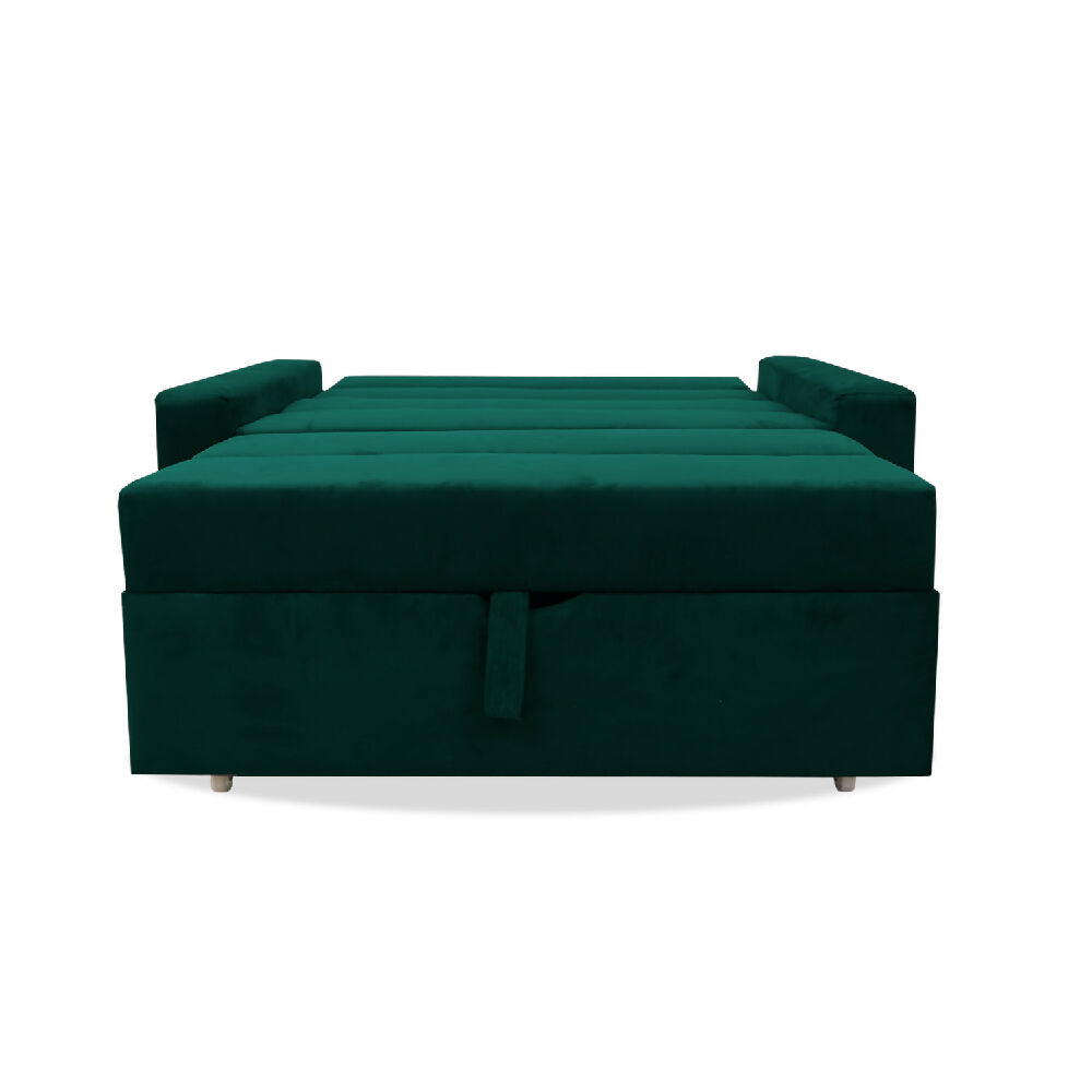 Sofacama Vogel Multifuncional Carrito Verde + Cojines Decorativos