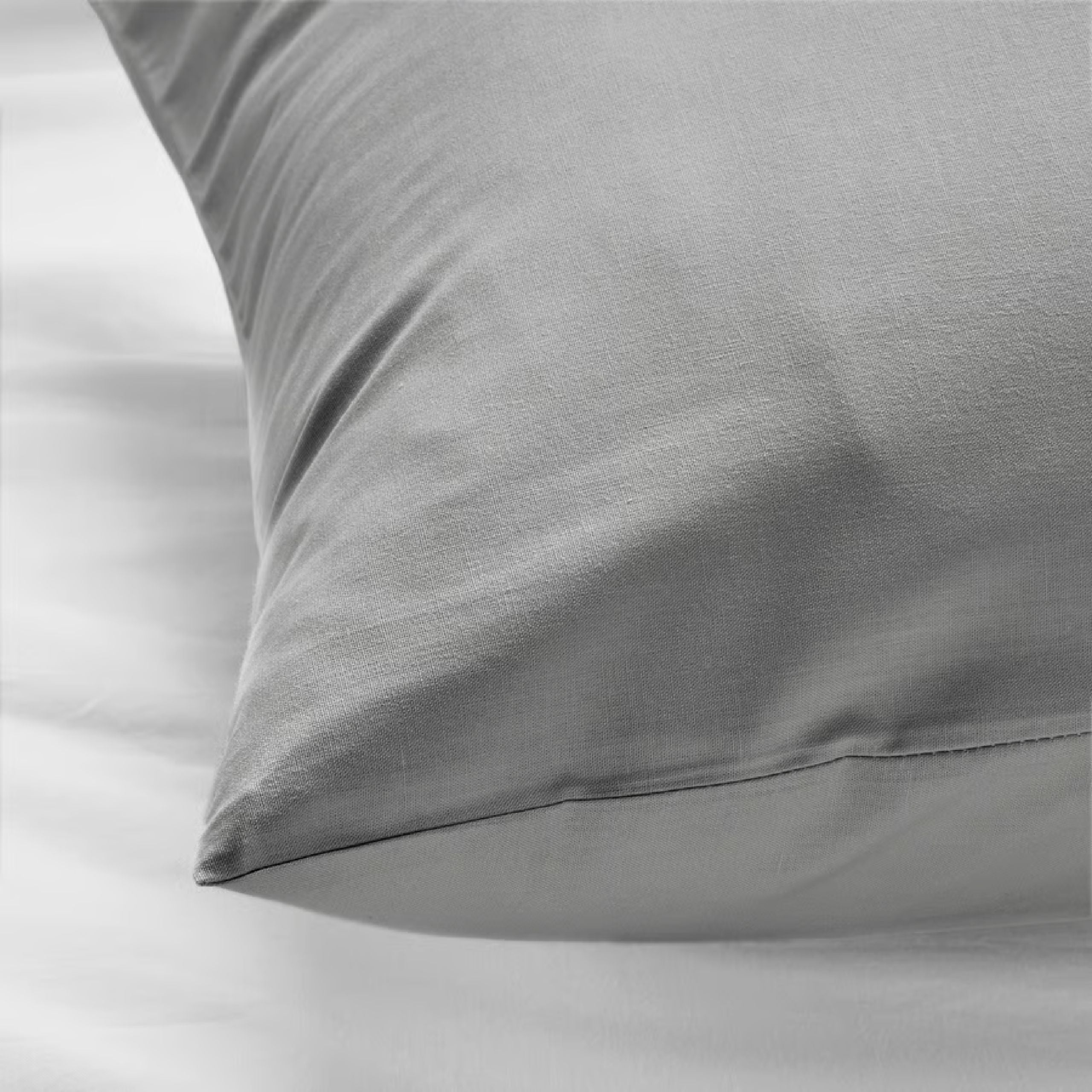 Set de Fundas de Almohada Gris 50X90