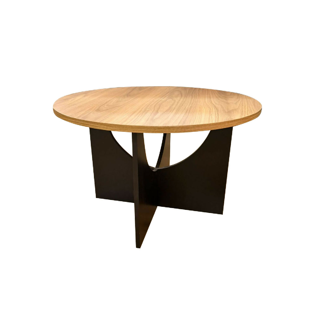 Mesa de Centro Viña madera Natural y Negro
