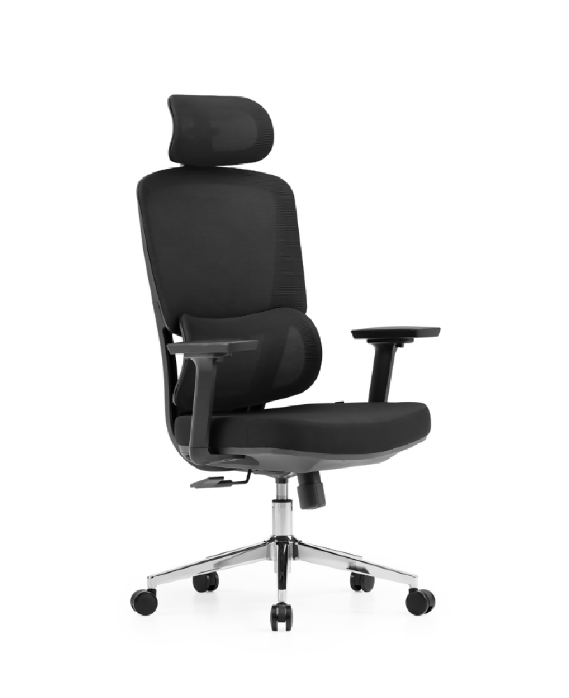 Silla de oficina versus F-15 ergo negro