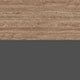 Mueble para Lavamanos Aluvy Talla L, Miel y Plata Oscuro, con Gran Capacidad de Almacenamiento Cor
