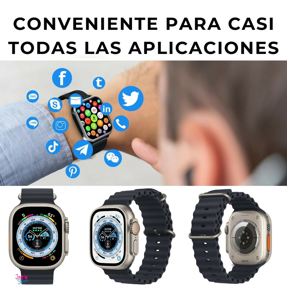 Reloj Inteligente Ultra 3 Smartwatch Llamadas 8 Bandas