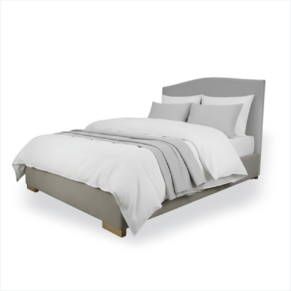 Cama Tapizada Formosa Garden en madera