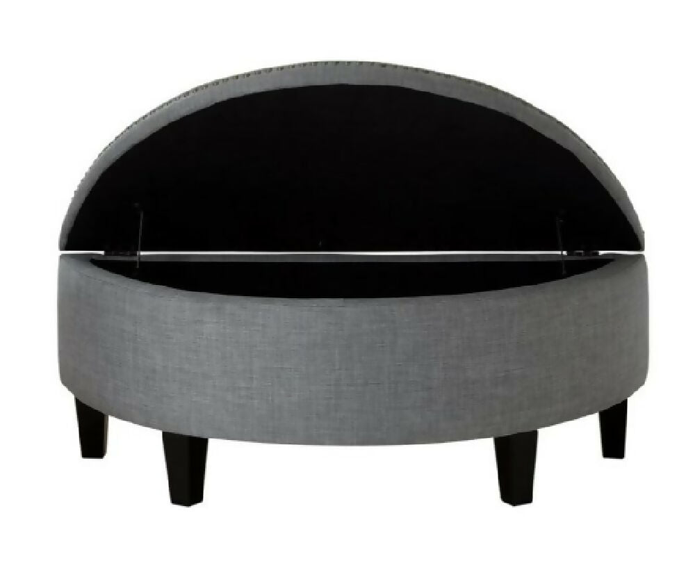 puf baul media luna gris 2